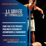 Affiche Soirée de lentraînement 2018 3